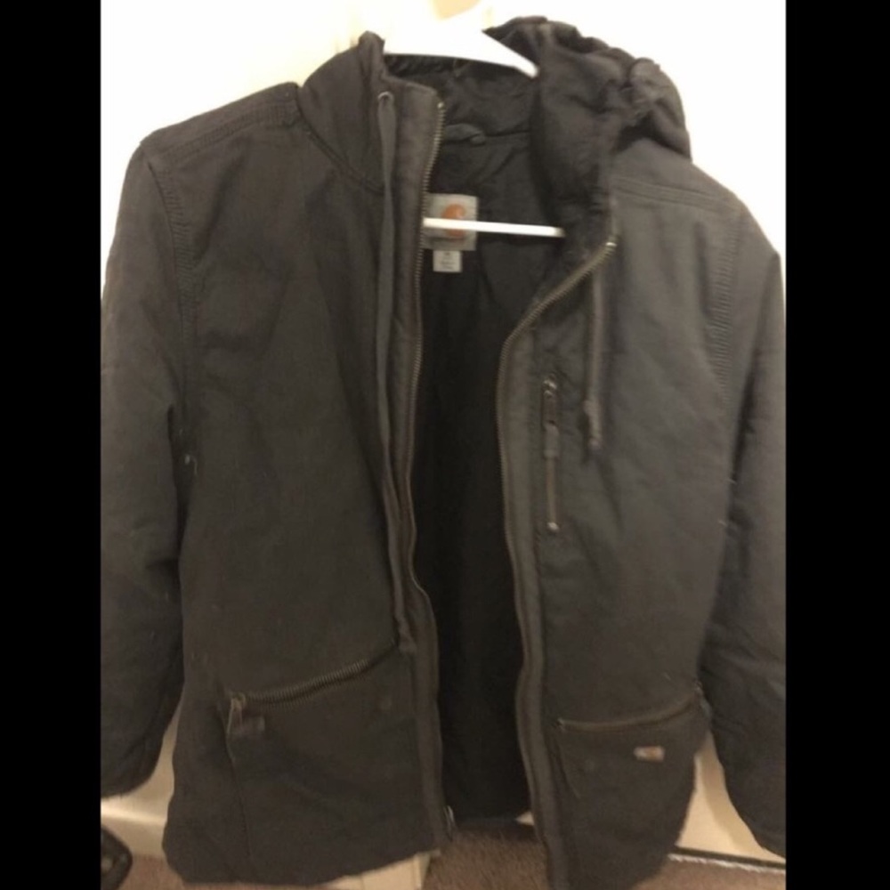 Gray carhartt jacket